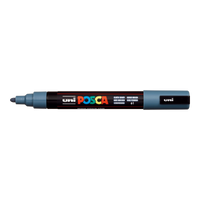 UNI POSCA Marker PC-5M 1.8 - 2.5 mm Slate Grey