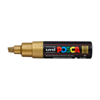 UNI POSCA PC-8K 8 mm Marker – golden (25)
