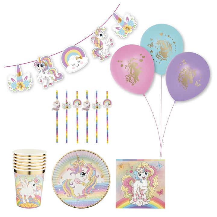 Unicorn Children's Party Set of 43 — image 1