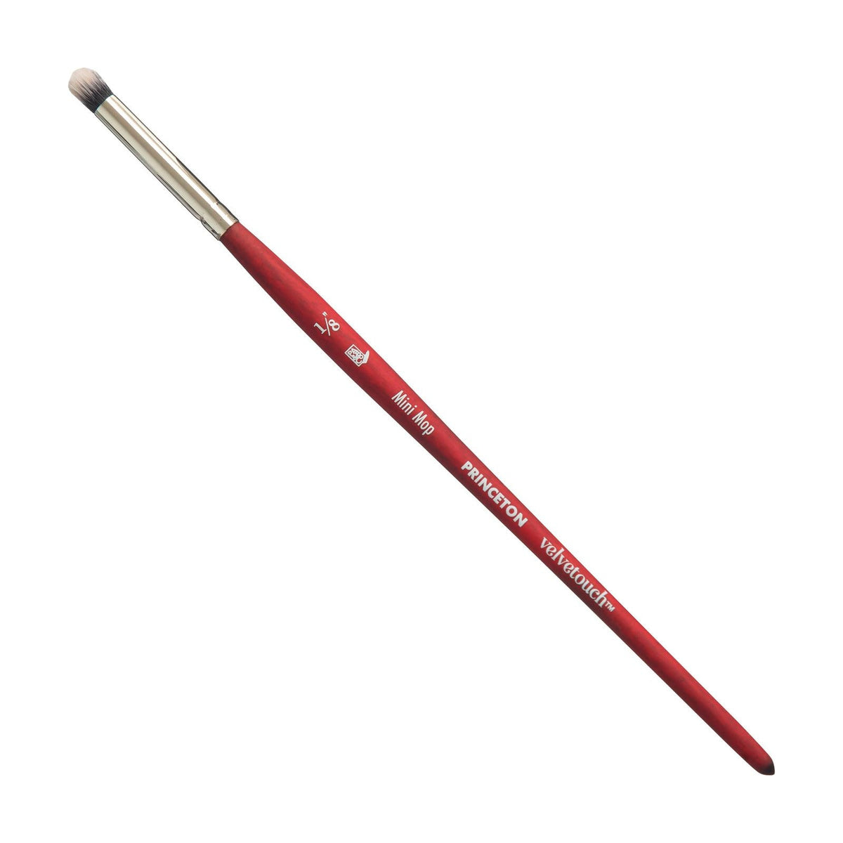 Universal brush PRINCETON Velvetouch Mop short handle 3 mm (1/8")