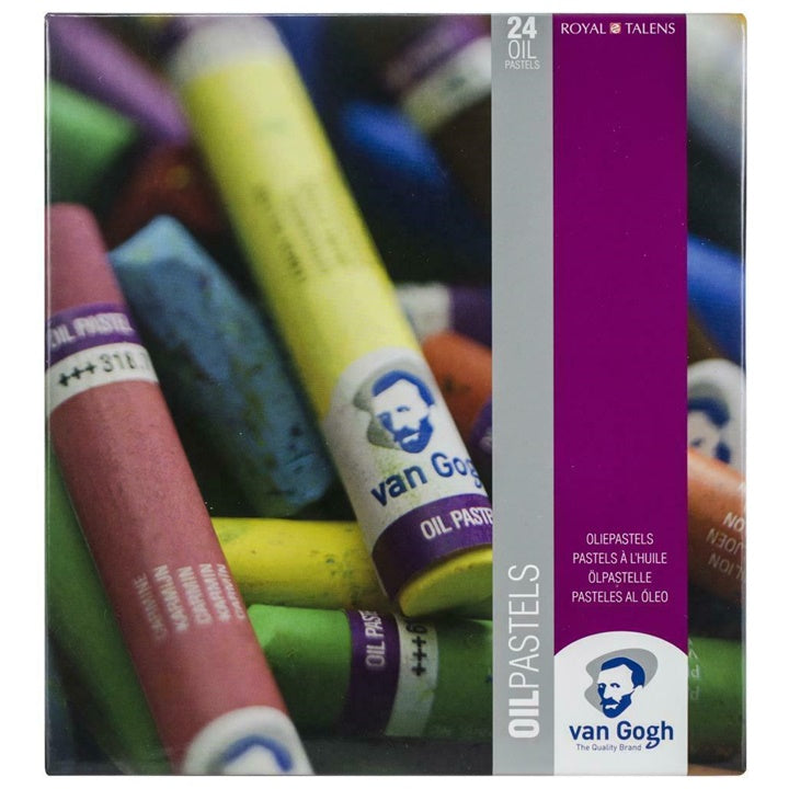 Van Gogh Oil Pastels, Set of 24