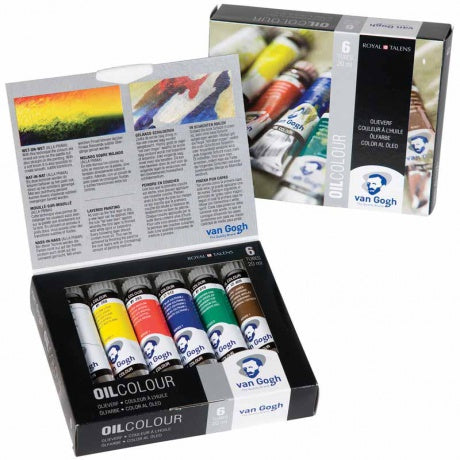 Van Gogh Start Oil Paints, Set of 6 x 20 ml