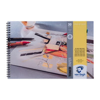 Toned Paper Van Gogh City Gray | various sizes — image 1
