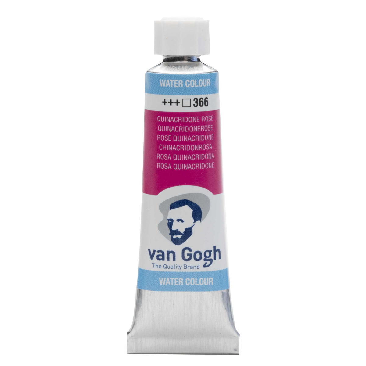 ROYAL TALENS Van Gogh Watercolor Paint 10 ml, Quinacridone Rose
