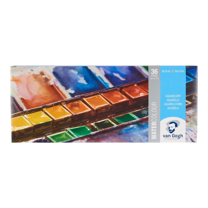 Van Gogh Watercolor Paints in a Metal Tin | various sets, image 4