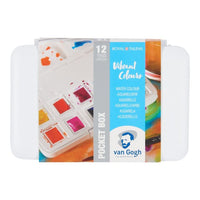 Van Gogh Watercolor Set, Bright Shades / Set of 12