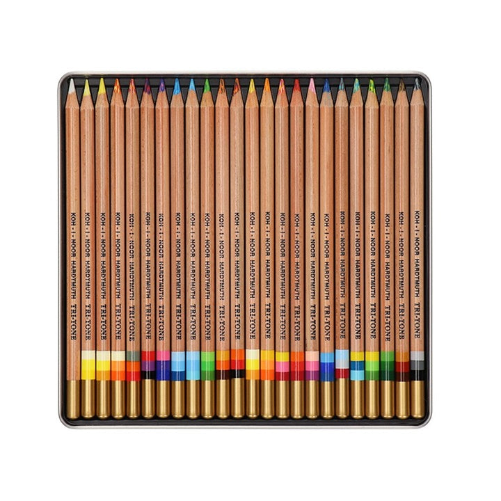 Цветни моливи TRI - TONE KOH - I - NOOR — изображение 3