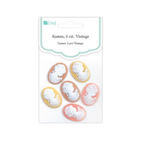 Vintage Medallions / Set of 6