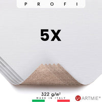 Образци на платно за рисуване ARTMIE Profi - 5 бр. — изображение 2
