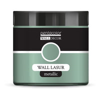 Wall Decor Metallic Wall Glaze 500 ml – Green-Silver