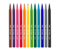 Washable Fine Tip Markers JOVI - 12 pcs