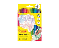 Washable Fine Tip Markers JOVI - 24 pcs