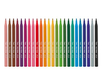 Washable Fine Tip Markers JOVI - 24 pcs
