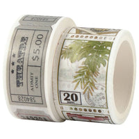 Washi Tape Set - Leaves and Nature