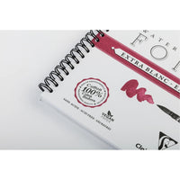 Watercolor pad CLAIREFONTAINE Fontaine CP Extra White 300 g 18 x 24 cm - 12 sheets
