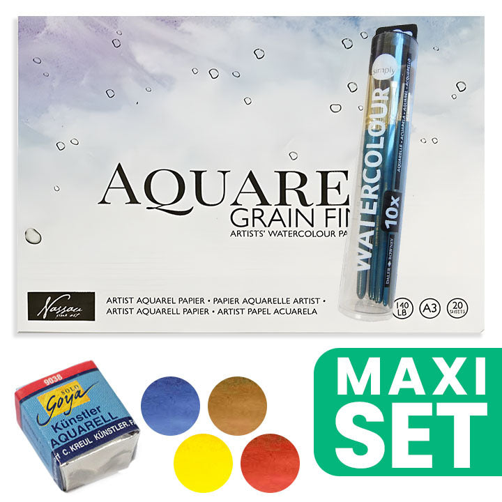 Watercolor Painting Set