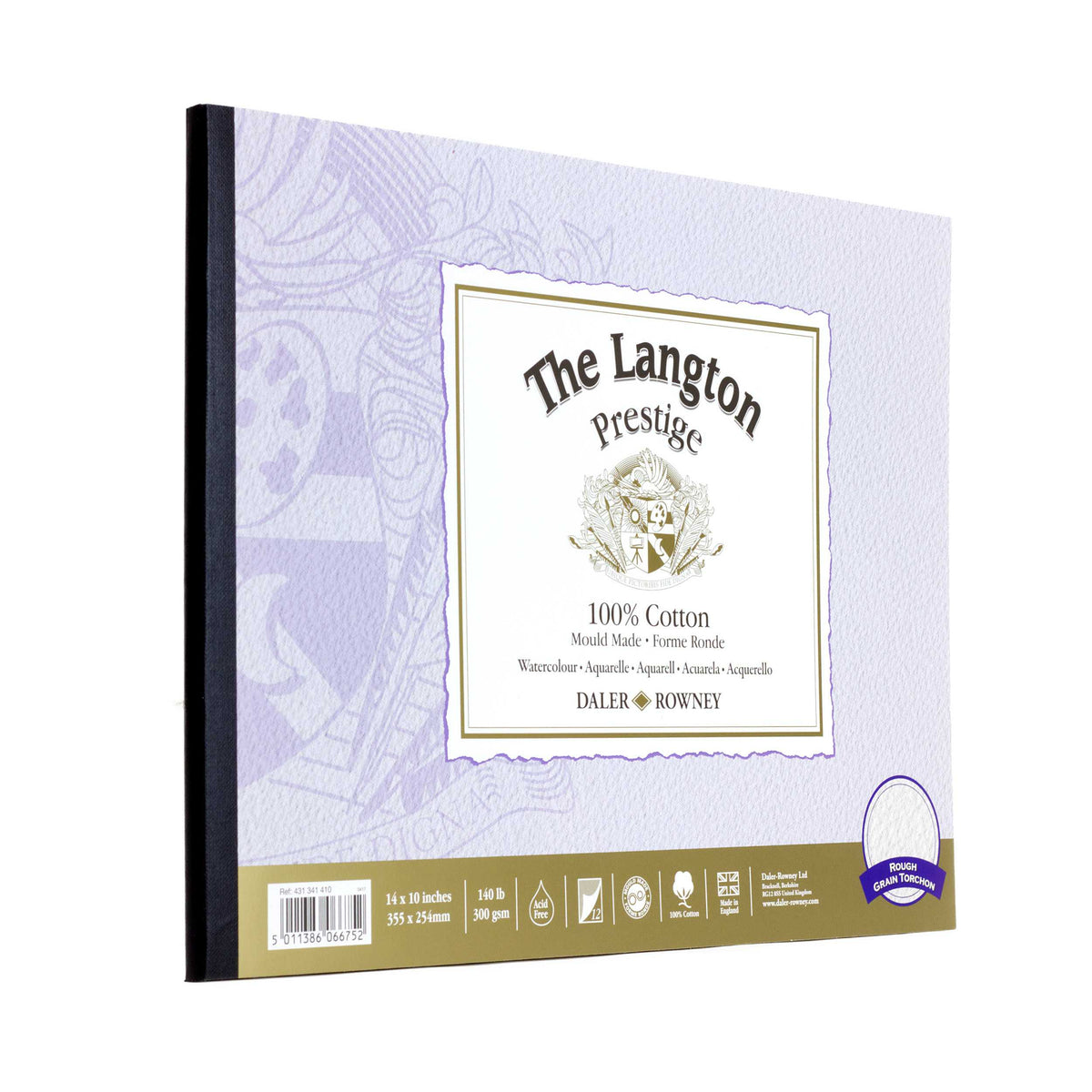 Watercolour Pad DALER ROWNEY The Langton Prestige 300 g/m² – 12 Sheets