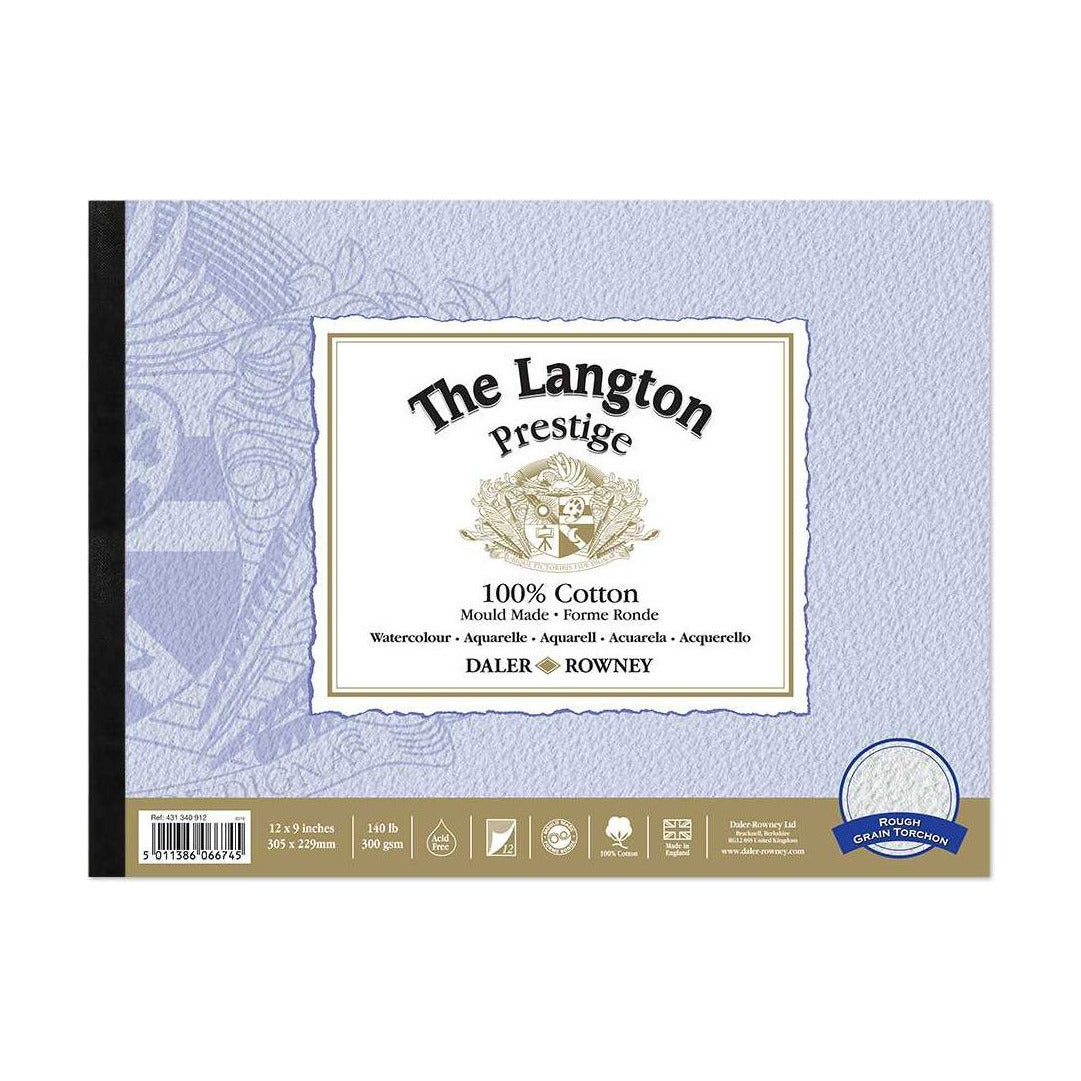 Watercolour Pad DALER ROWNEY The Langton Prestige 300 g/m² – 12 Sheets