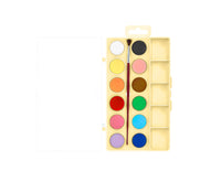 Watercolour Paint Set JOVI Kawaii 22 mm - 12 pcs with Brush