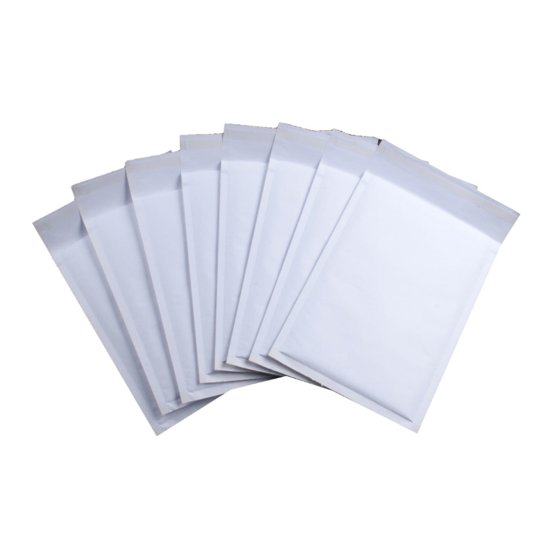 White Bubble Mailers