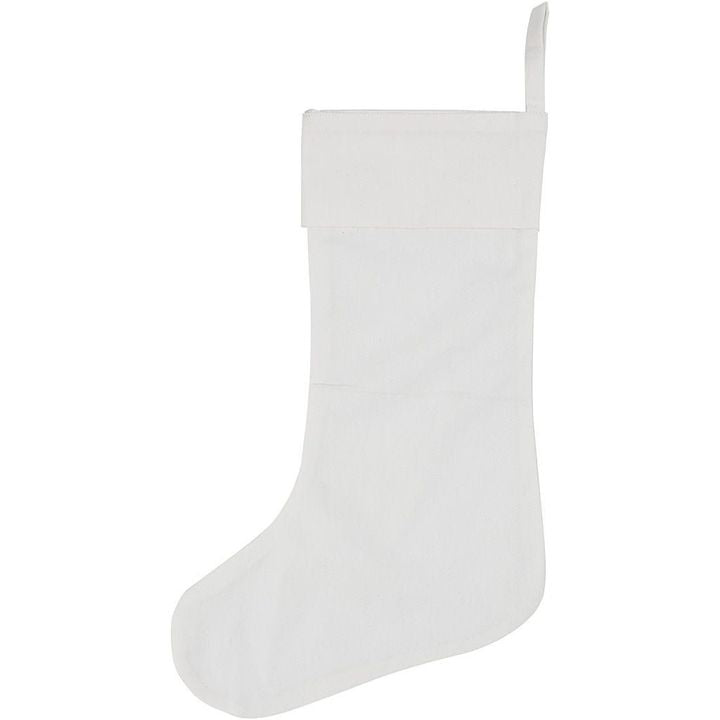 White Christmas Stocking 40 x 26 cm