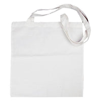 White Cotton Shopping Bag, 38 x 42 cm