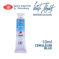 White Nights Watercolor Paint 10 ml | various shades - Cerulean Blue