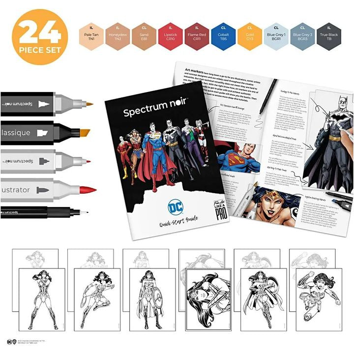 Wonder Woman illustration set, image 1