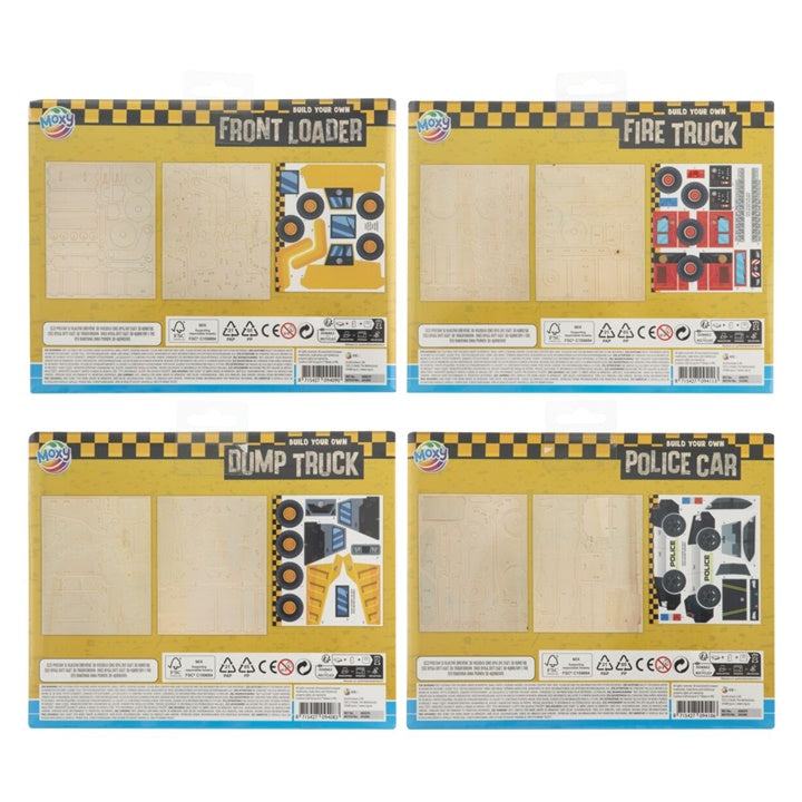 Wooden 3D Puzzle with Stickers | various types — image 2