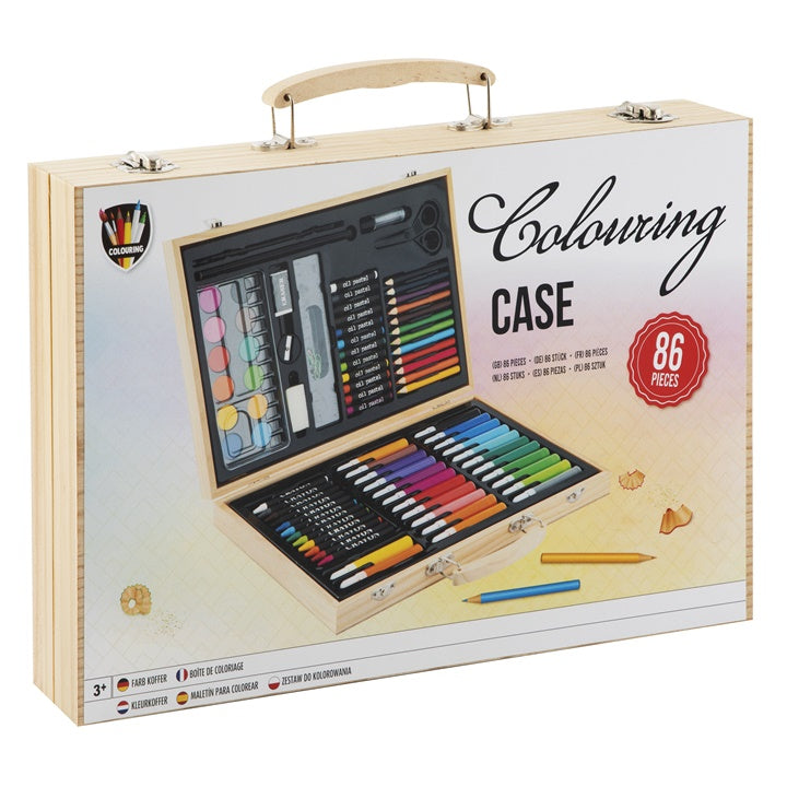 Wooden art case for kids — image 3