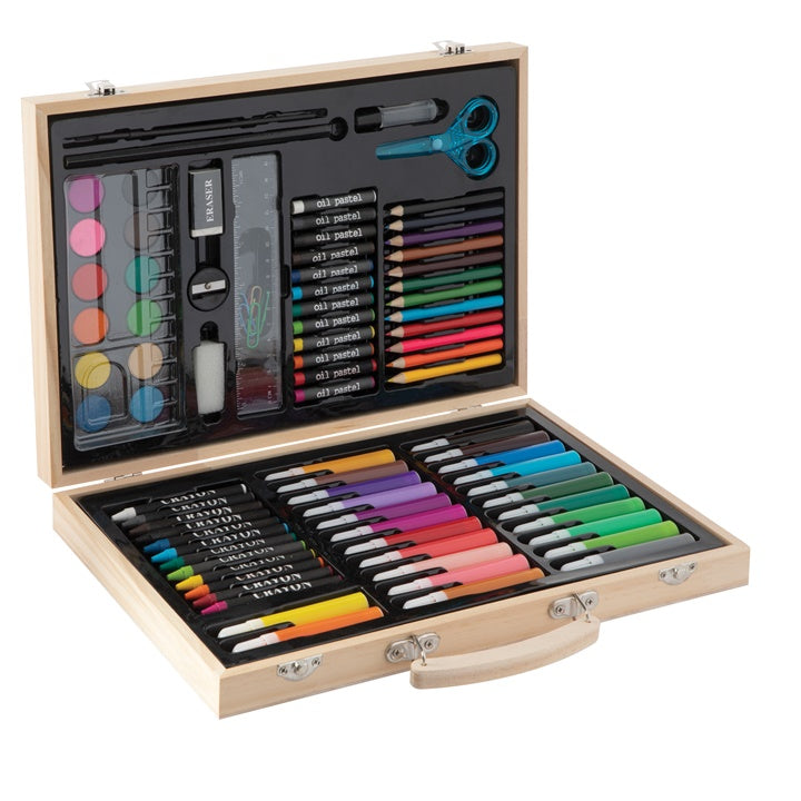 Wooden art case for kids — image 1