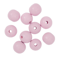 Wooden Beads 2.5 cm – Set of 10 | various colors — image 1
