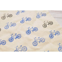 Wooden Bicycle Stamp