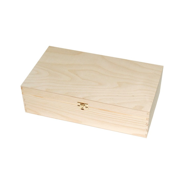 Wooden Box for 2 Bottles of Wine, 35x20x9.8 cm
