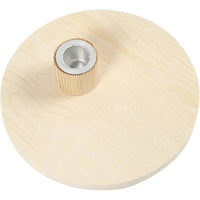 Wooden Candle Holder