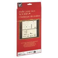 Wooden Christmas Decoration House