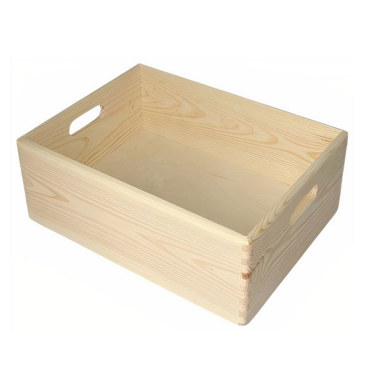 Wooden Crate, 40 x 30 x 14 cm