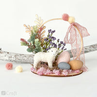 Wooden Decorating Circles, 16.5 cm, Set of 3