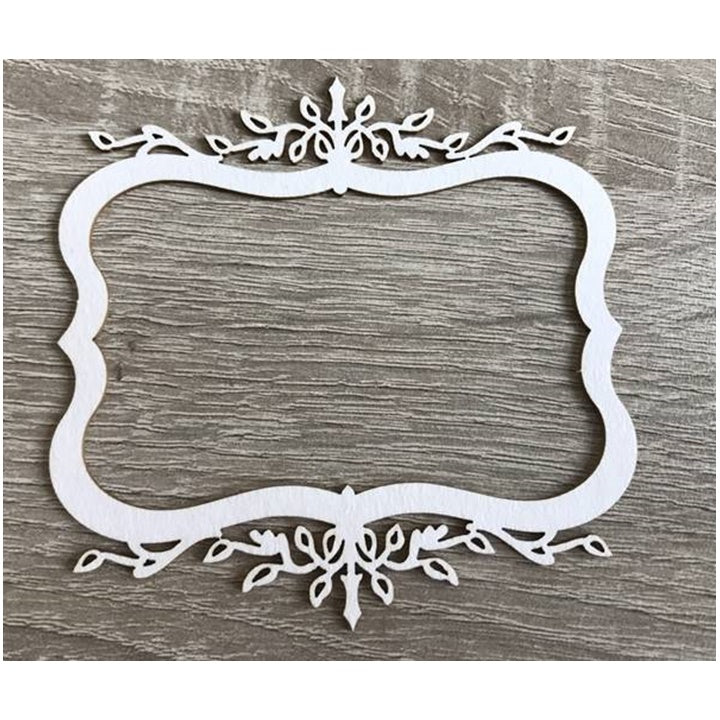 Wooden Decorative Cutout – Frame – 1 pc