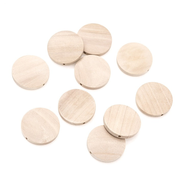 Wooden Disc Beads | various sizes — image 5