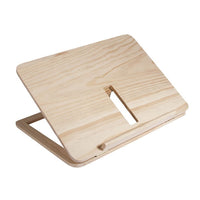Wooden Easel for Tablet and Book, 28 x 21 x 3.4 cm