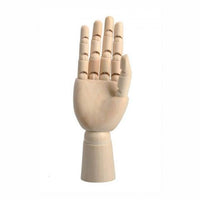 Wooden Hand Model, Male Right Hand, 30.5 cm