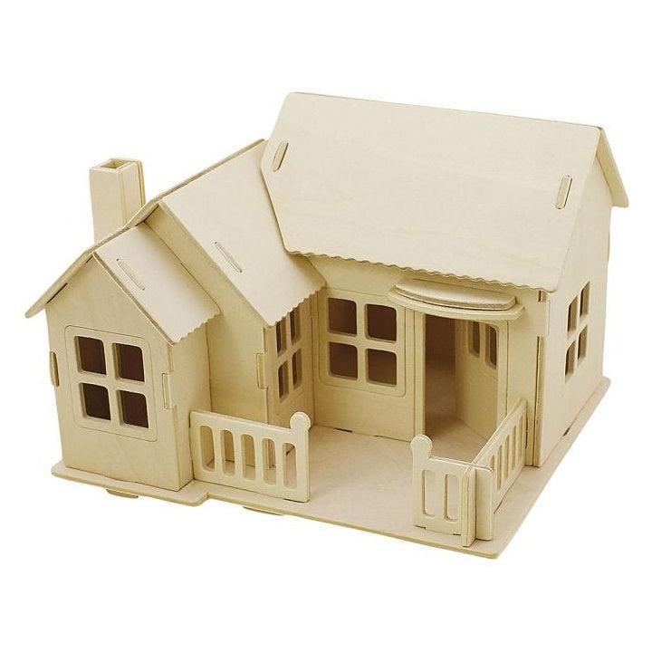 Wooden House - 3D Building Kit