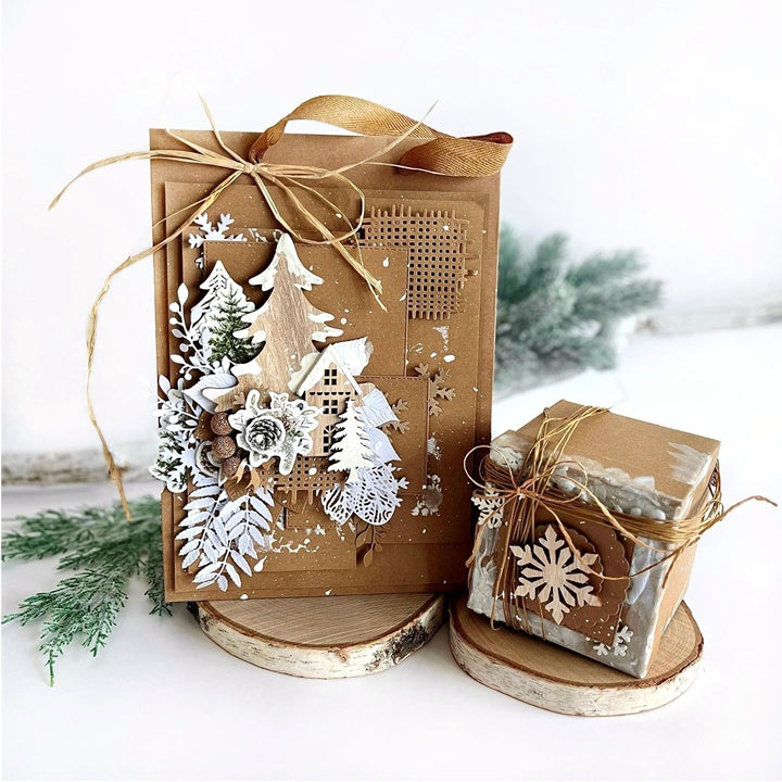 Wooden Houses – Set of 7