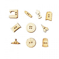 Wooden Miniature Buttons | Various Sets — Image 1