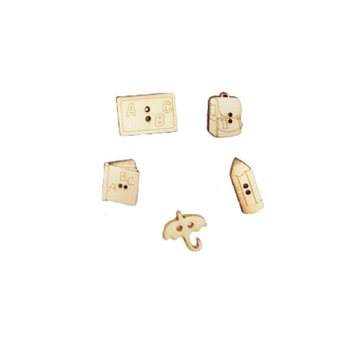 Wooden Miniature Buttons | Various Sets — Image 6