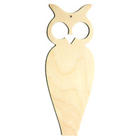 Wooden Owl Bookmark
