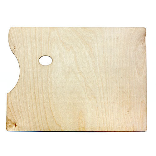Wooden Rectangular Palette - 30x40 cm