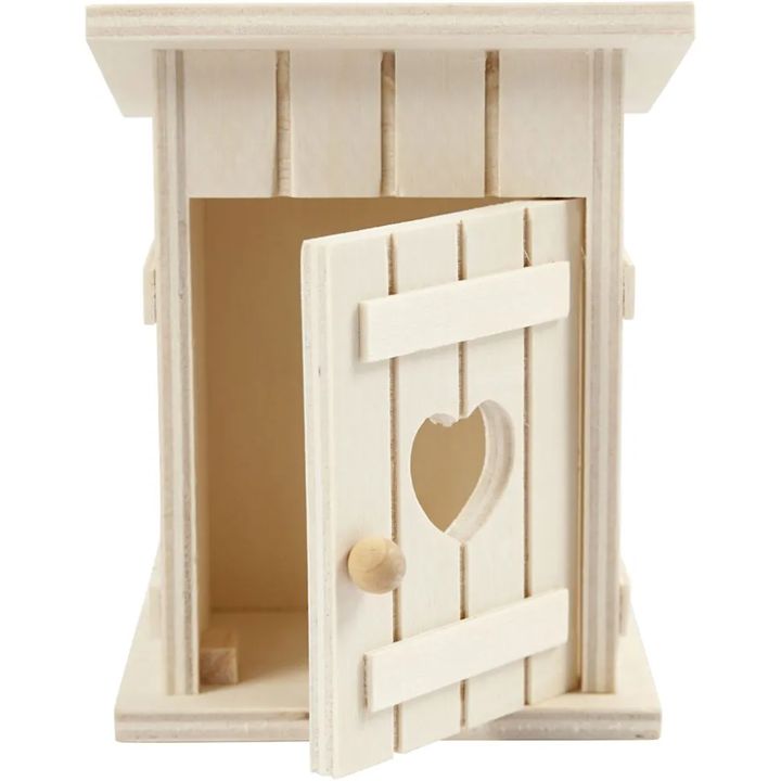 Wooden Shed Decoration for Crafting