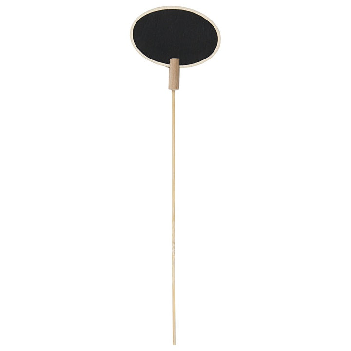Wooden Sign on a Stick, Set of 5